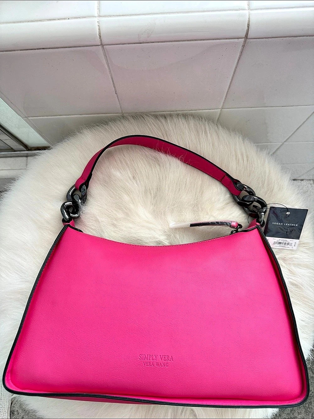Simply Vera Wang Pink Shoulder Bag